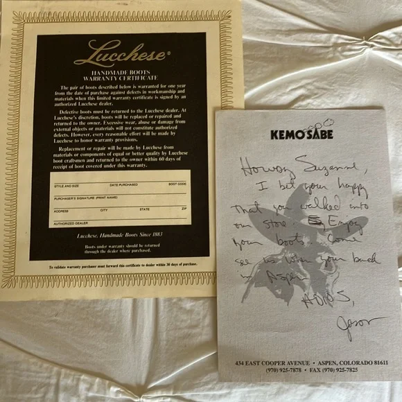 Lucchese saddle tan ostrich western cowboy boots size 8B (women’s) - Picture 8 of 8